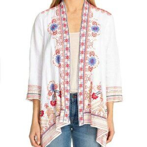 JOHNNY WAS Fredrique Draped Cardigan - XL